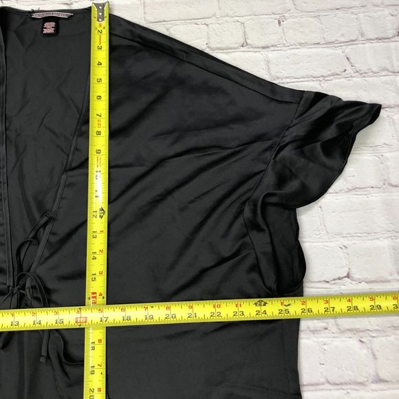 NWT Victoria’s Secret Women Short Sleeve Polyester Kimono Robe One Size B218 -19 - Picture 4 of 11